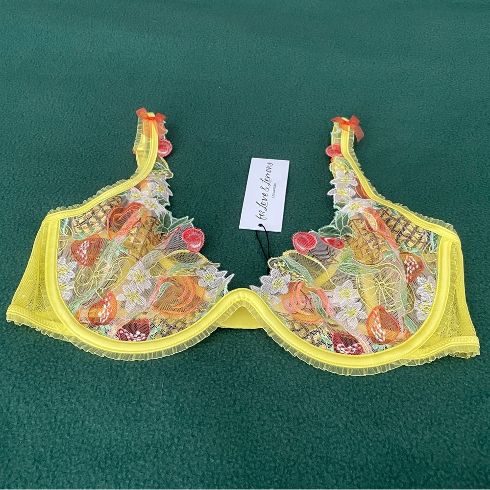 For Love and Lemons Mirabelle Underwire Bra